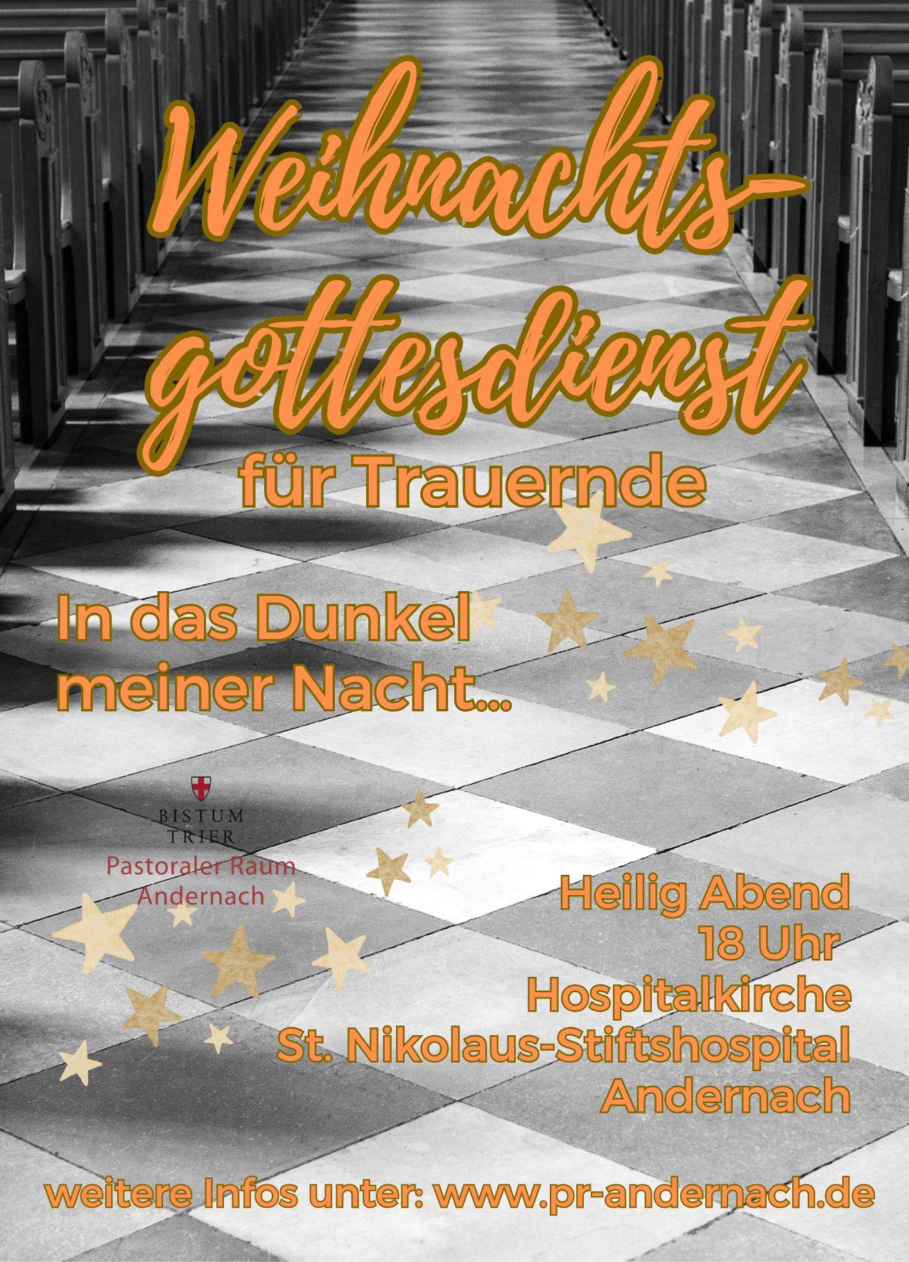 2025 Plakat Weihnachtsgottesdienst
