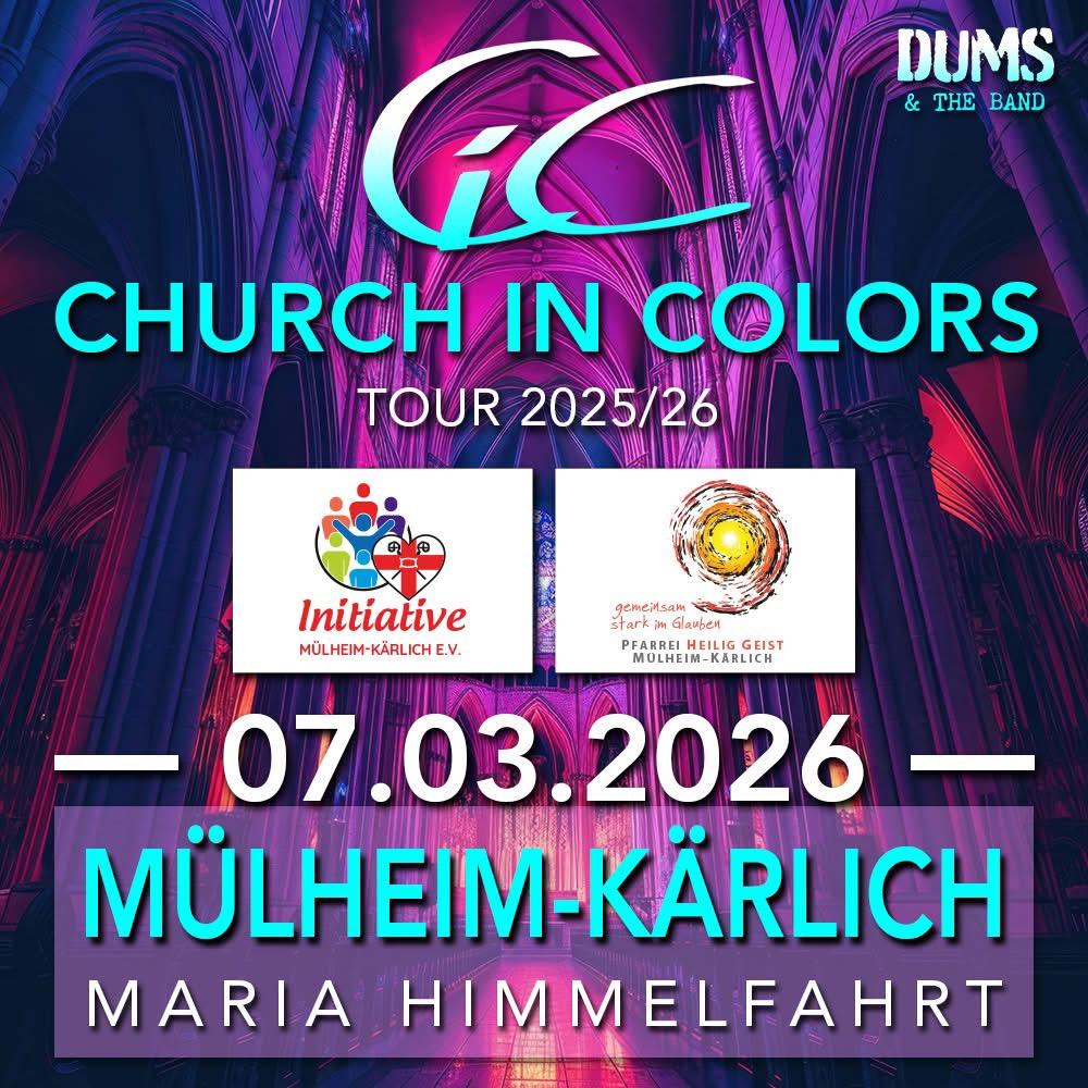 Church in Colors Plakat