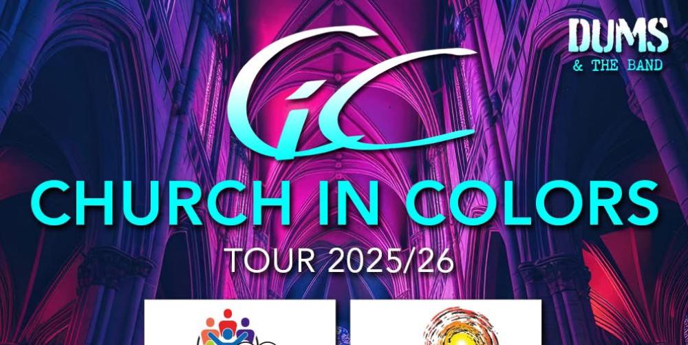 Church in Colors Plakat