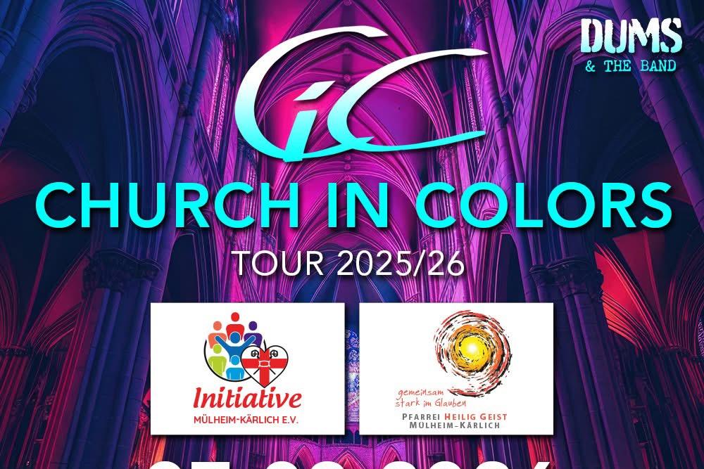 Church in Colors Plakat